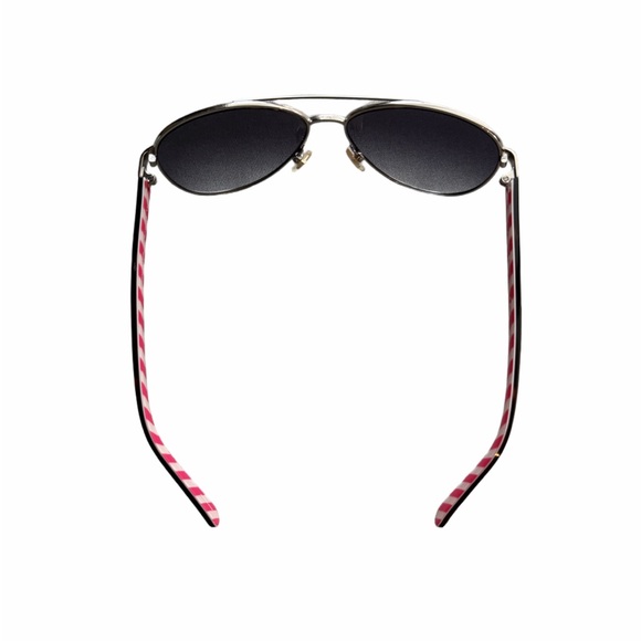 Kate Spade Blossom Aviator Sunglasses w/ Case | Gray Lenses | Chic & Playful - Picture 4 of 7